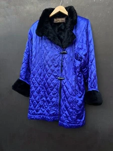 Yves Saint Laurent Vintage Fourrures Fell Steppjacke Gr. L - Bild 1 von 10