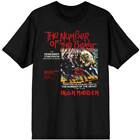 Iron Maiden Number Of The Beast Vinyl Promo oficial Camiseta para hombre