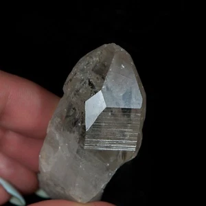 48g Lemurian Quartz crystal with window and self-healed bottom from South Ural - Imagen 1 de 11
