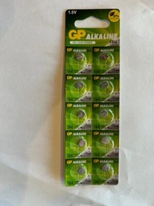 2/5/10 Pcs GP Battery AG1 Alkaline Cell SR621SW 364 LR60 LR621 SG1 LR620 - Imagen 1 de 3