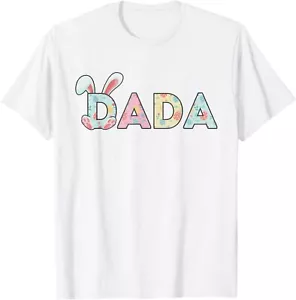 Happy Easter Day Dada Bunny Matching Family Easter Party T-Shirt Hoodie - Picture 1 of 17