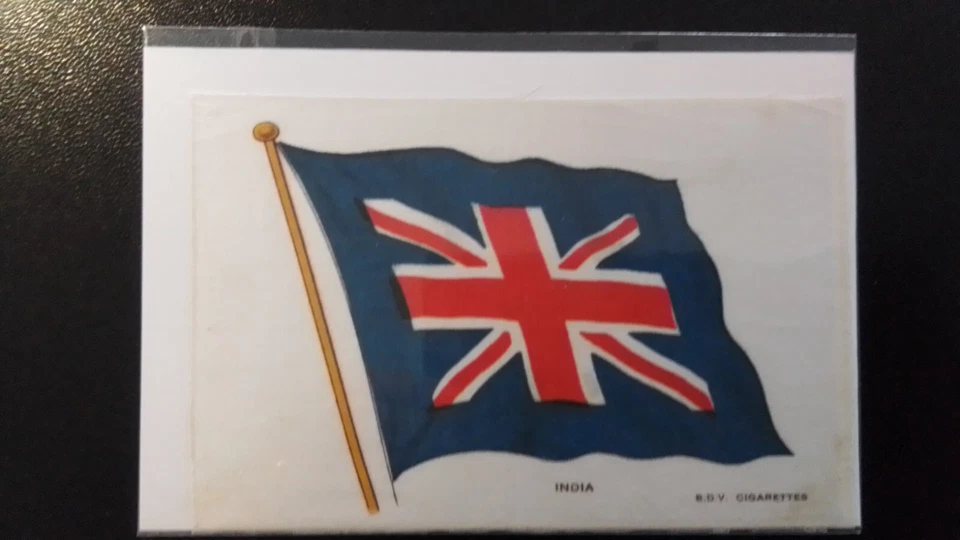 GODFREY PHILLIPS BDV SILKS.  NATIONAL FLAGS,  INDIA , 150mm X 100mm, MEDIUM. - Image 1 of 1
