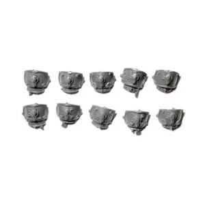 Space Wolves Wulfen SHOULDER PADS x 10 Wolf Space Marine 40K - Picture 1 of 1