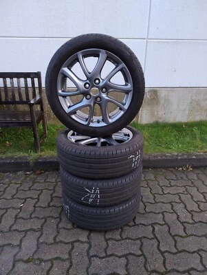 4x Sommerkompletträder Mazda 5 (CW) auf Original 17 Zoll Mazda Alufelgen - Bild 1 von 4
