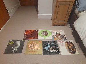 Collection of 7 British Folk vinyl LPs Records Skiffle Sea Shanties The Spinners - Picture 1 of 1