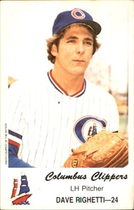 Dave Righetti 1980 Columbus Clippers Police RC Columbus Clippers *AutographDen* - Picture 1 of 2