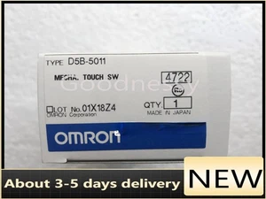 Nuevo interruptor táctil OMRON D5B-5011 D5B5011 24 VCC envío rápido IVA gratuito a EE. UU. - Imagen 1 de 1