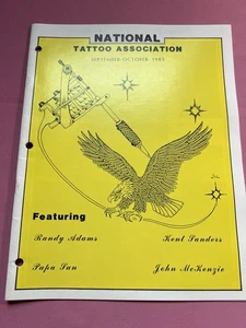 NATIONAL TATTOO ASSOCIATION - Newsletter - September/October 1985 - Picture 1 of 6