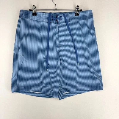 Bañador Southern Tide forrado a rayas azul/blanco para hombre talla M Foto 1 de 4