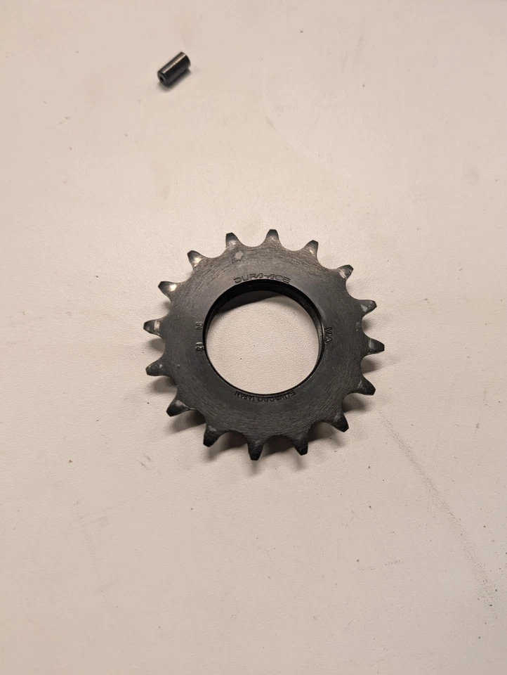 Shimano Dura Ace Track Sprocket 16T Cog Black, 3/32" - Image 1 of 2