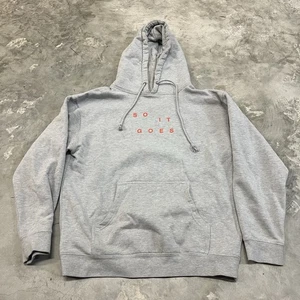 Mac Miller Hoodie Men Medium Gray So It Goes Official Hoodie 2018 Album Swimming - Picture 1 of 8