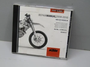 2008-2016 KTM 400-530 XC-W EXC  OEM REPAIR MANUAL DVD - Picture 1 of 2