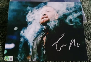 CONOR MCGREGOR SIGNED 8X10 AUTOGRAPHED PHOTO ~ BECKETT BAS COA ~ MMA UFC AUTO - Picture 1 of 4