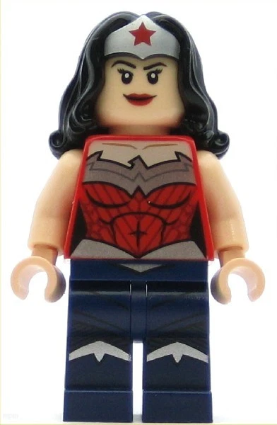 LEGO Super Heroes Minifigura Mujer Maravilla (Genuina) Foto 1 de 1