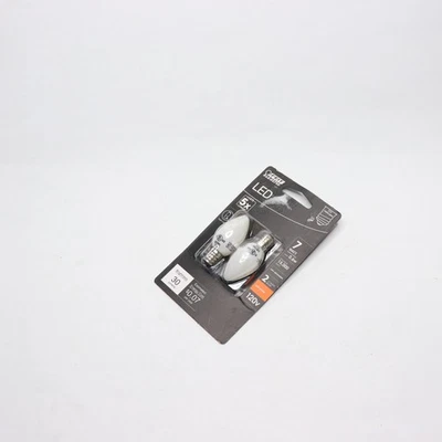 (2-Pk) Feit Electric LED Light Bulbs White 2700K 7W Eqv - Image 1 of 4