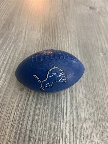 NFL Rush Zone Detroit Lions Mini Plastic Football Toy 2013 Cover