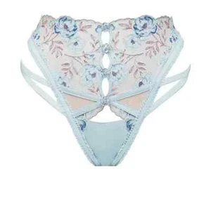 For Love and Lemons Mutandine sfacciate rosa sorbetto blu taglia media - Foto 1 di 8