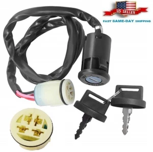 Ignition Switch For Honda 35100-HP0-A00 / 2 Position (OFF-ON) / 4 Pin Connector - Bild 1 von 7