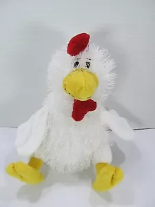 Ganz Webkinz Huhn Plüschtier Stofftier Spielzeug weiß EUC ohne Code - Bild 1 von 8