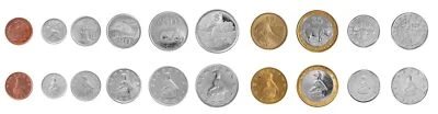 Zimbabwe 1 Cent - 25 Dollars 10 Pieces Set, 1997-2003, KM #1a-15, Mint - Image 1 of 4