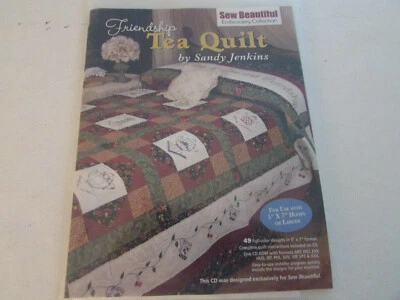 Friendship Tea Quilt by Sandy Jenkins - Image 1 of 2