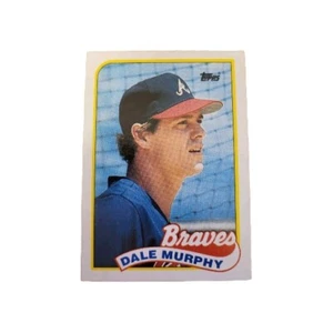 1989 Topps Dale Murphy Baseball Card #210 MLB Atlanta Braves (F - Picture 1 of 2