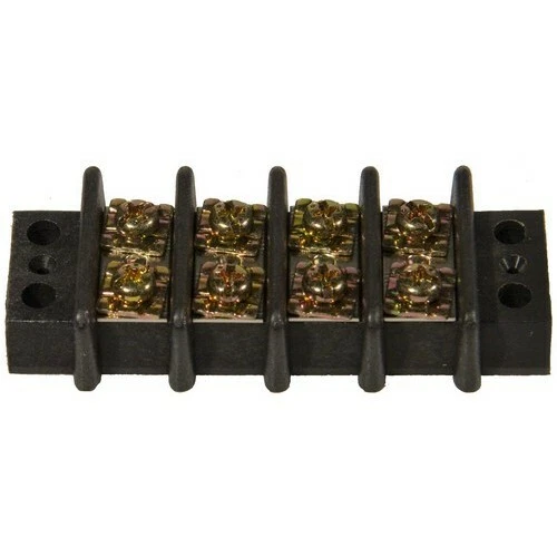 Terminal Strips - 4 Pole - Header Card - 2 Pack - 3.15" Lenght - MORRIS-22124 - Image 1 of 1