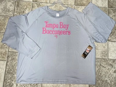 NWT Women's NFL Tampa Bay Bucs Buccaneers Long Sleeve Shirt Size XXL - Image 1 of 4