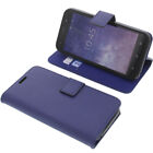 Tasche für Wieppo S5 Book-Style Schutz Hülle Handytasche Buch Blau