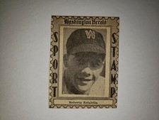 Robert Bobby Estalella 1936 Washington Herald Sport Stamp VERY RARE!!!