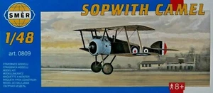 SMER Sopwith Camel, Jagdflugzeug Großbritannien,WW I,Bausatz 1:48,0809,OVP,NEU