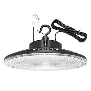 240W 480V UFO LED Shop Lights 5000K High Bay Industrial Lightihng Warehouse Lamp - Picture 1 of 12