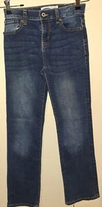 "Old Navy" Boys Boot Cut Blue Jeans Size 14 Slim. - Picture 1 of 2