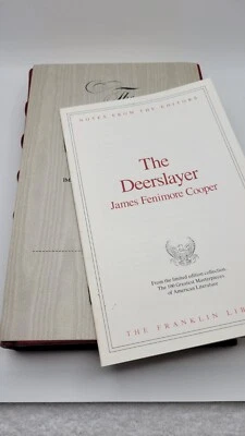 Franklin Library DEERSLAYER Collectors LIMITED Edition Leatherstocking Tales - Image 1 of 4