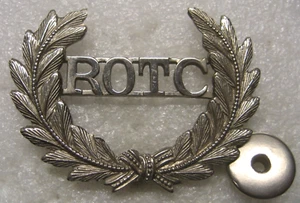 /US Army Military Cap Badge ROTC, 1940s - Picture 1 of 2
