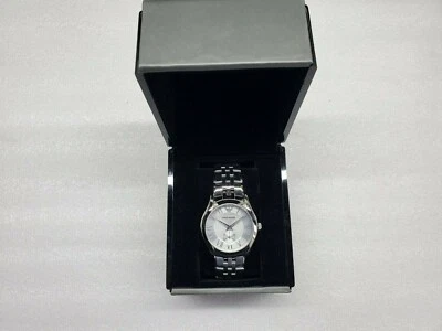 RELOJ HOMBRE EMPORIO ARMANI CLÁSICO ESFERA PLATEADA ACERO INOXIDABLE AR1711 USADO Foto 1 de 4