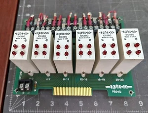 Opto 22 PB24Q 6-Slot Platine mit 6 IDC5BQ Quad Pak 4-Kanal Eingangsmodulen [A4B2] - Bild 1 von 7