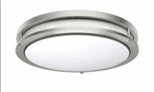 Energetic 14" 24W Double Ring LED Flush Mount Ceiling Light - Picture 1 of 4