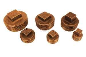 Bronze Hollow Plug Pipe Fittings 15mm - 50mm (1/2" - 2") - Picture 1 of 10
