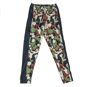 Leggings, Green Camouflage, Ankle length, High Rise Waist, Woman Size XL - Picture 1 of 3