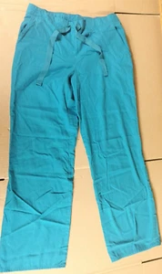 S.B. Scrubs türkis Unisex elastische Taille Kordelzug Scrub Unterteil Größe XS 30W 29L - Bild 1 von 5