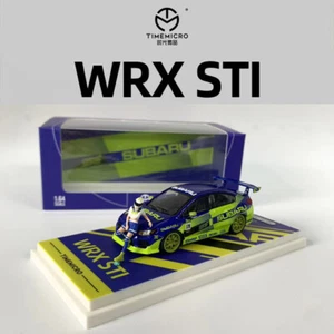 Time Micro 1:64 Model Car Subaru WRX-STI Metal Simulation Vehicle Collection - Picture 1 of 8