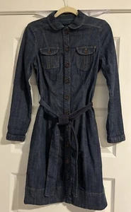 BODEN jeansblaues Damenhemdkleid, UK 4/US 8, klassisch britisch/mehrjährig/sehr guter Zustand - Bild 1 von 15