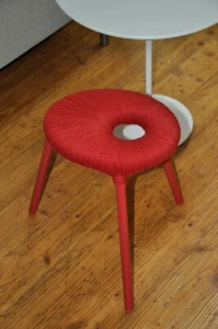 Vintage Ikea Eskilstuna Dreibein Design Hocker PS Serie Kunstobjekt Tripod Stool - Picture 1 of 12