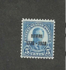 #648 5c EMISSIONE HAWAII MAI USATO SINGOLO MNH - Foto 1 di 2