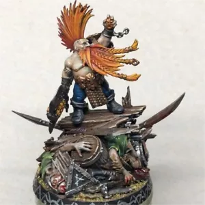 Gotrek Gurnisson Fyreslayers Warhammer Age of Sigmar Games Workshop dipinto - Foto 1 di 7