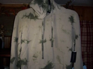 NO BOUNDARIES MENS FLEECED HOODIE SHIRT GREEN SIZE SM 34-36 FRONT POCKETS  NEW - Picture 1 of 1
