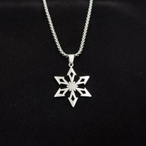 Genshin Impact Cyro Anime Fashion Pendant Necklace Amulet Cosplay Gift #7 - Picture 1 of 3