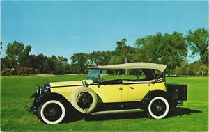 1929 - LINCOLN "L" - Sport Phaeton -- Old Cars -- Antique Automobiles Postcard - Picture 1 of 2