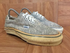 Vintage🇺🇸 VANS NOSS Made In The USA Blue Denim Wash Foxing Stripe 6 OG #31 - Picture 1 of 9